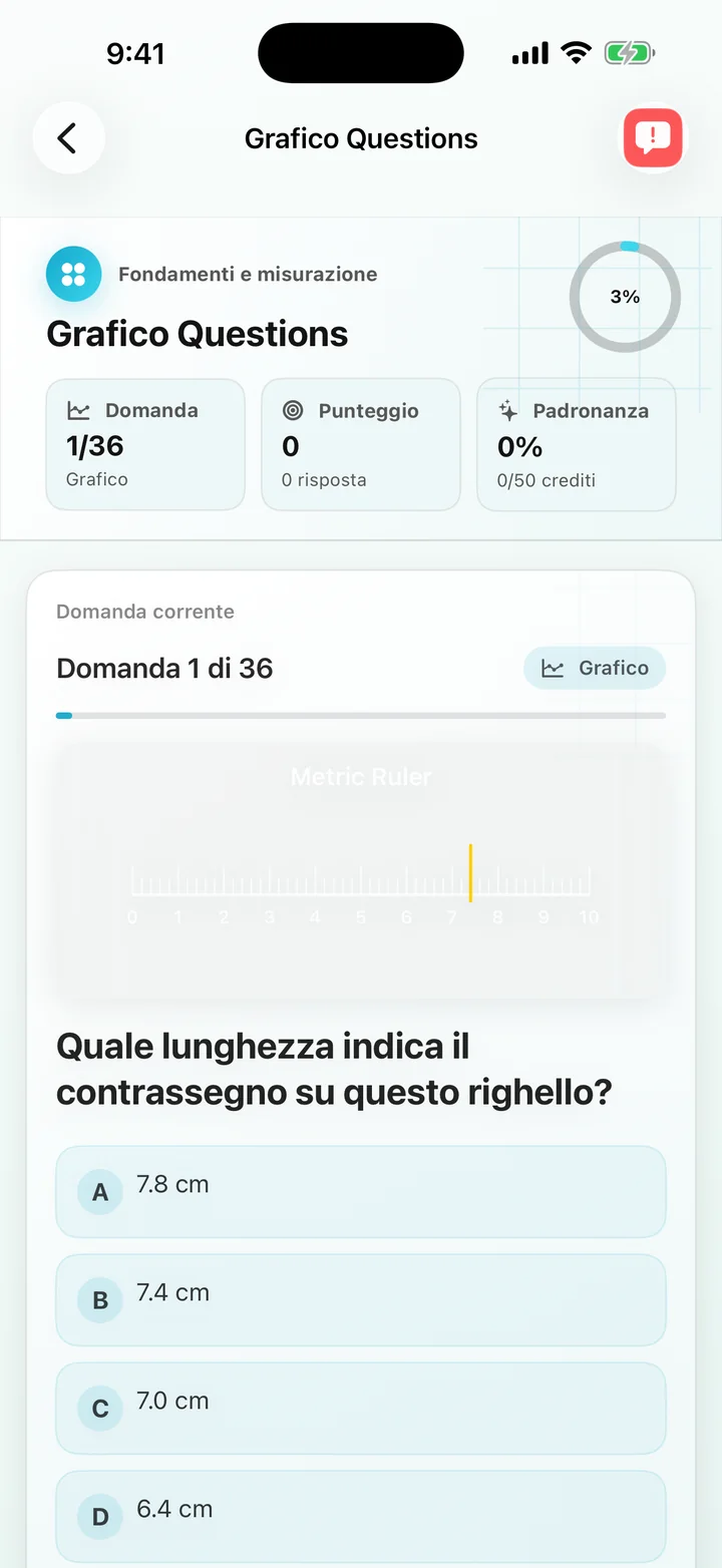 Domanda di calcolo delle unità SI e di misura