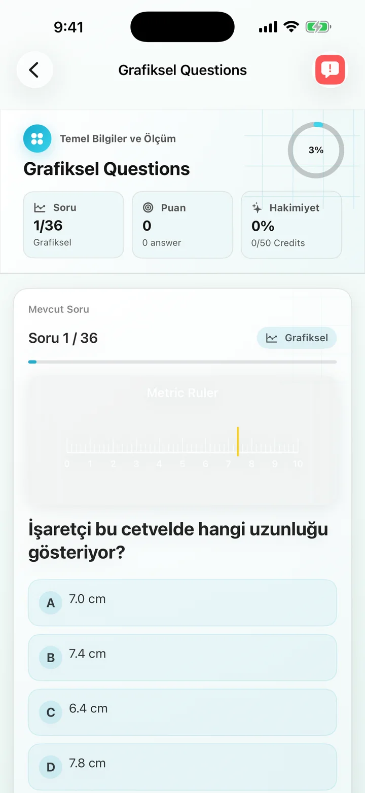 Ölçüm ve SI Birimleri hesaplama sorusu