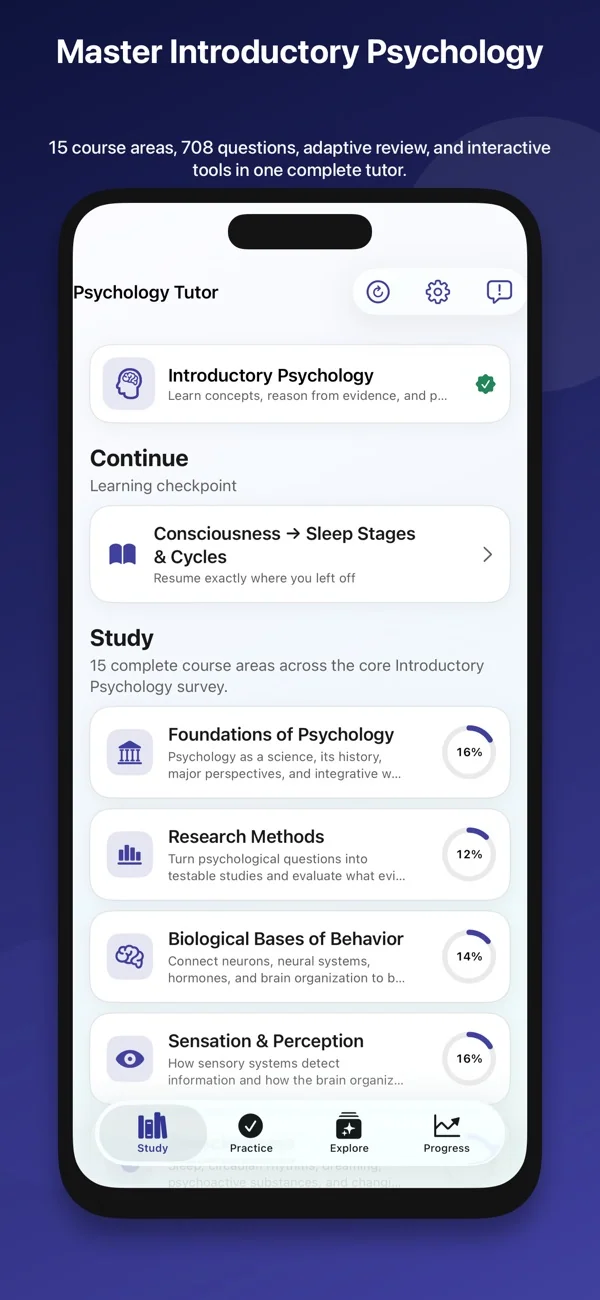 Introductory Psychology Tutor — 1